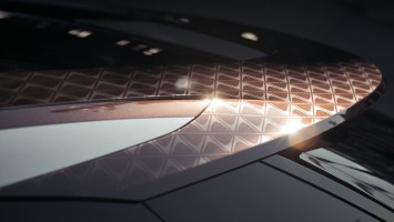 Citroen Numero 9 Concept - roof pattern detail