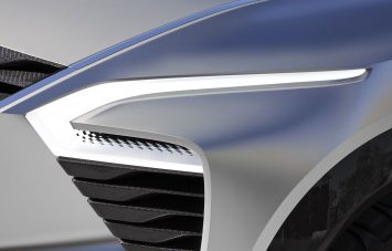 Nissan Xmotion Concept Boomerang headlight