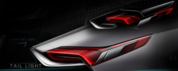 Buick Riviera Concept - Tail Light Design Sketch