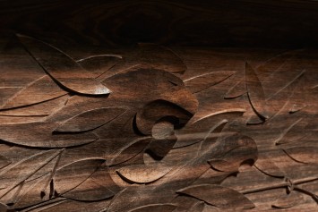 Peugeot Exalt Concept Interior Wood Sculpt Detail