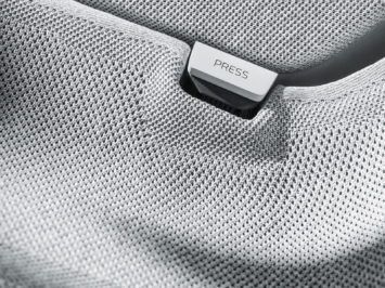 Peugeot Instinct Concept Interior detail seat texture