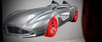 Aston Martin CC100 Speedster Concept - CAD screenshot