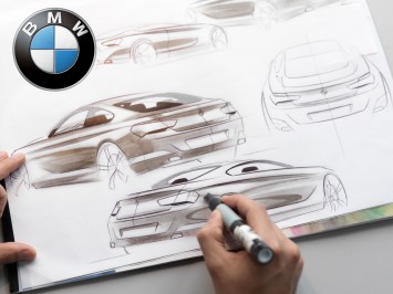 BMW 6 Series Coupe Design Sketching