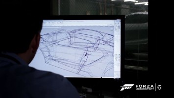 2016 Ford GT - Alias wireframe screenshot