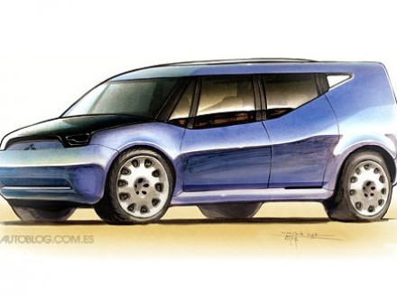 New Designers: Mitsubishi Concept UP-MIEV by Luis Camino