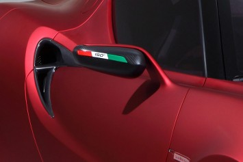 Alfa Romeo 4C Concept - Side mirror detail