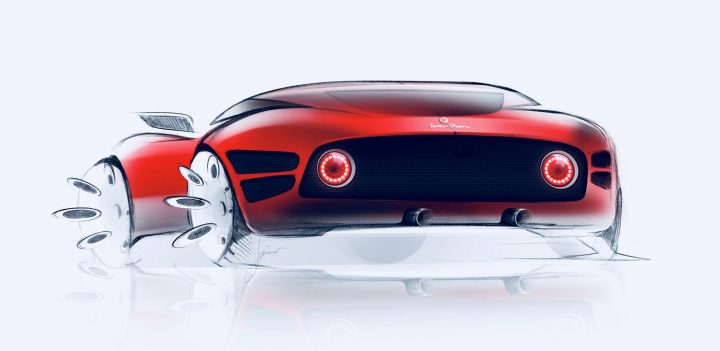Alfa Romeo Nivola Concept 2019 Design Sketch