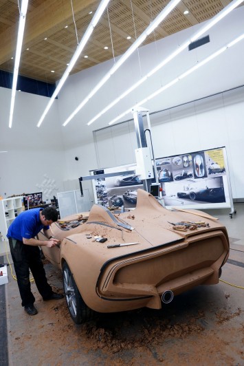 Aston Martin CC100 Speedster Concept - Clay Model
