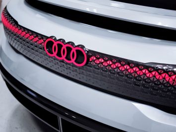 Audi Aicon Concept Tail light detail