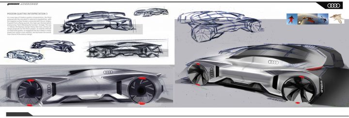 Audi Paon 2030 Concept by Lucia Lee Design Sketches