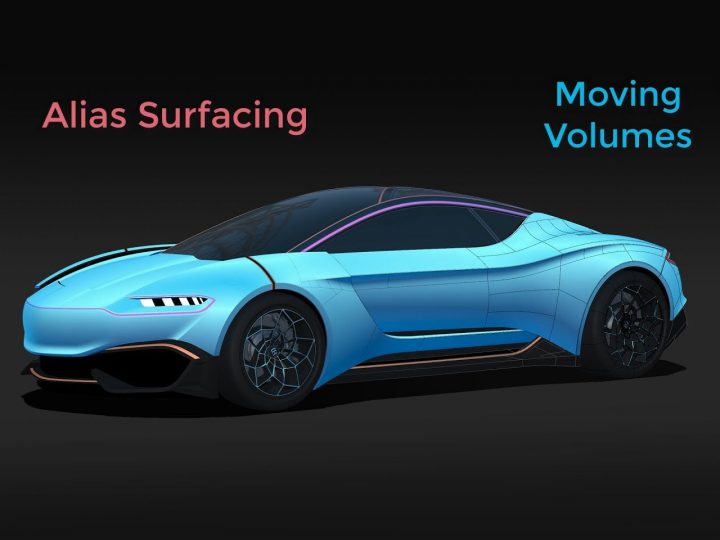 Autodesk Alias Surfacing: Moving Volumes
