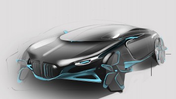 BMW i-36-0 Concept by Han Yong-Fei - Design Sketch
