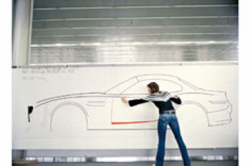 BMW Z4 Tape Drawing