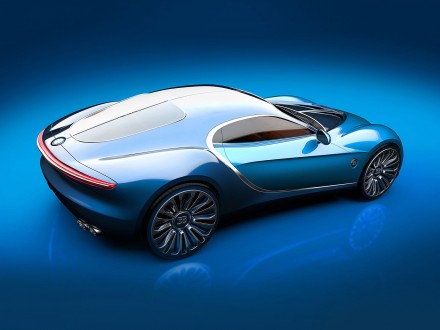 Designer reinterprets the Bugatti Vision GT Concept