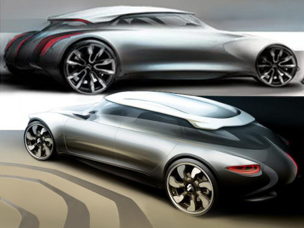 Citroën DS24 Concept: new design images