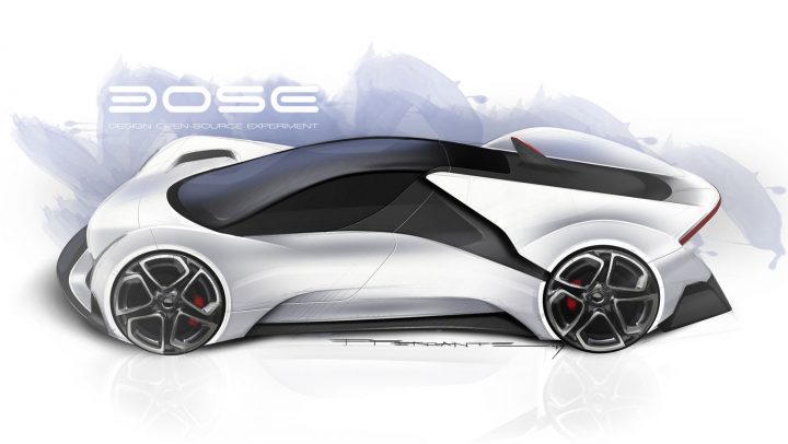 DOSE Project Zero Concept Design Sketch Render