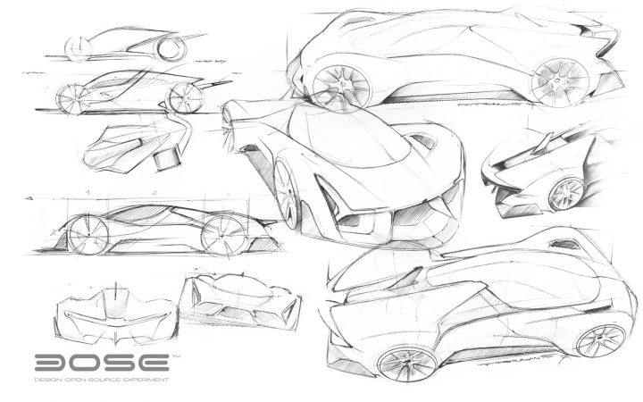 DOSE Project Zero Concept Design Sketches