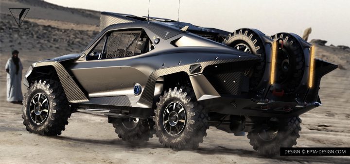Epta Design Desert Storm Concept Stealth Version