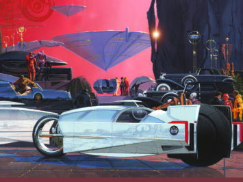 EyesOn Design 2017 poster by Syd Mead detail