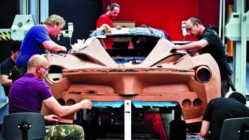 Ferrari Design Process Clay Modeling
