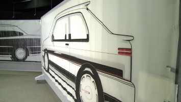 Ford Escort Concept - Tape Drawing
