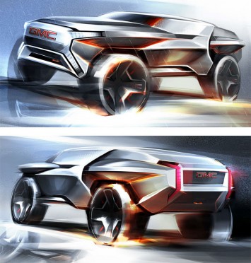 GMC All Terrain Concept Design Renders by Li Cheng Hsu