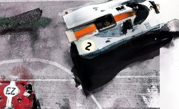 Gulf Porsche Illustration by Andrey Sulemin