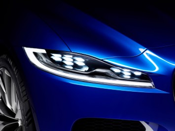Jaguar C-X17 Concept - Headlight