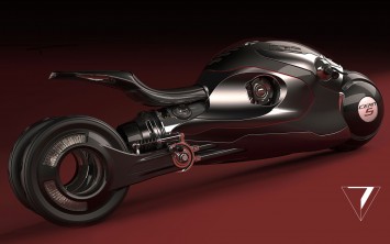 Jet Engine Motorbike Concept by Epta Design