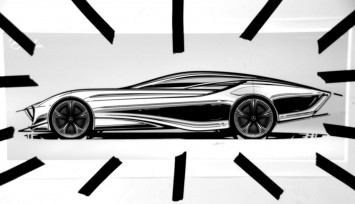 Mercedes-Benz Aria Concept Tape Drawing
