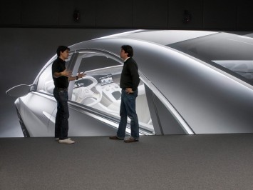 Mercedes-Benz Design Center in Sindelfingen - Powerwall