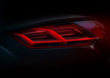 New Audi TT - Tail Lamp Design Sketch