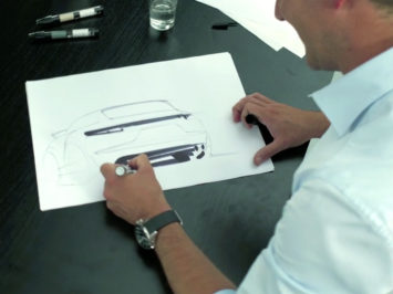 New Porsche Cayenne Design Sketching