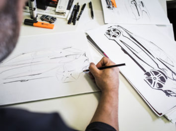 New Seat Ibiza Design Process design sketching