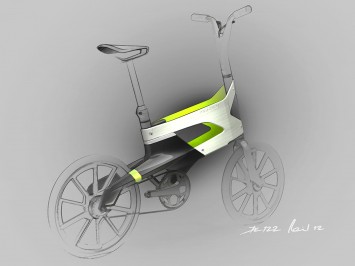 Peugeot Concept Bike DL122 - Design Sketch