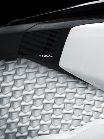 Peugeot Fractal Concept Interior Textures detail