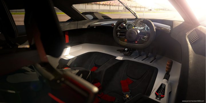 Porsche Vision GT 908 Long Tail Concept Interior
