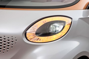 Smart Forvision Concept headlight