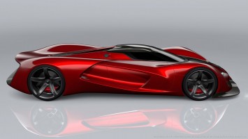 SRT Tomahawk S Vision Gran Turismo - 3D Render