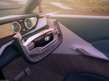 Tata 45X Concept Inteior Steering Wheel