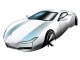 Concept car rendering in Photoshop