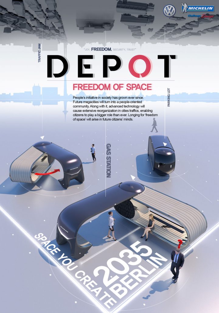 Volkswagen Depot Concept Design Panel