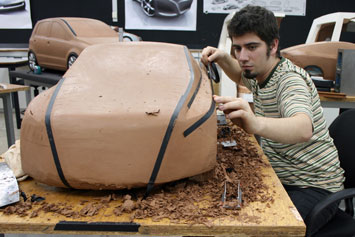 VW Coupe Concept Clay Modeling Process